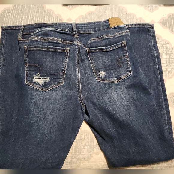 Women's American Eagle Jegging Destroyed Size 10 - Picture 4 of 4